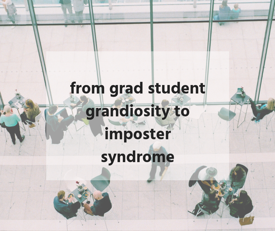 Imposter syndrome in graduate life | Bailey DeBarmore