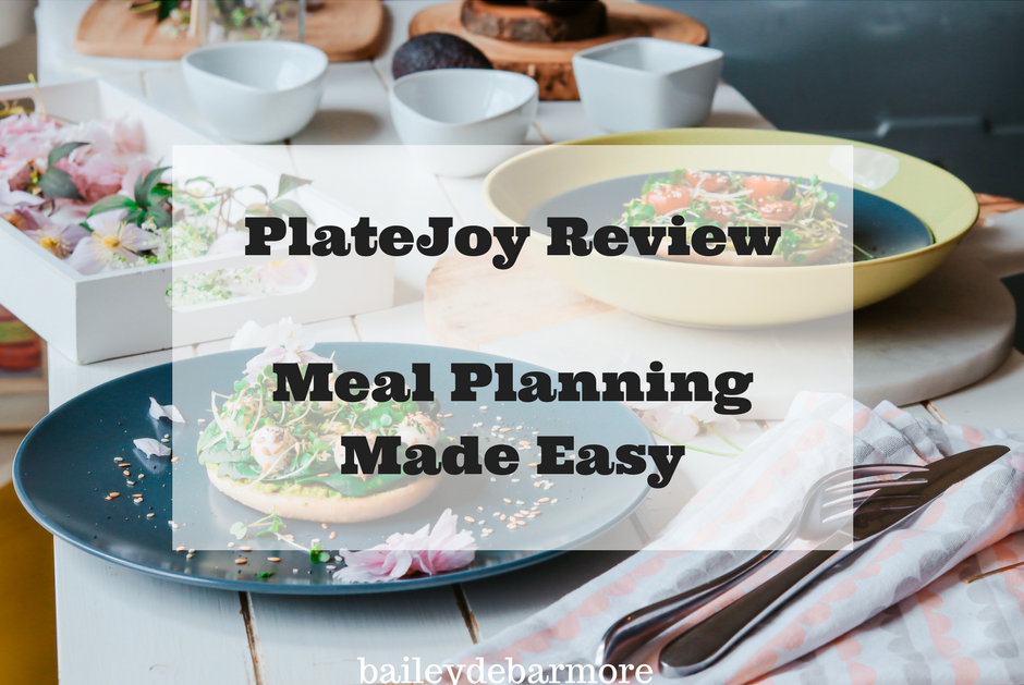 PlateJoy Meal Planning Review from Bailey DeBarmore