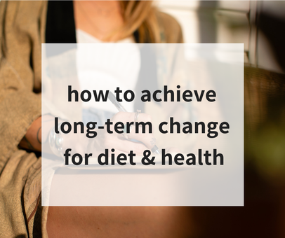 Achieving Long Term Change    |   Bailey DeBarmore